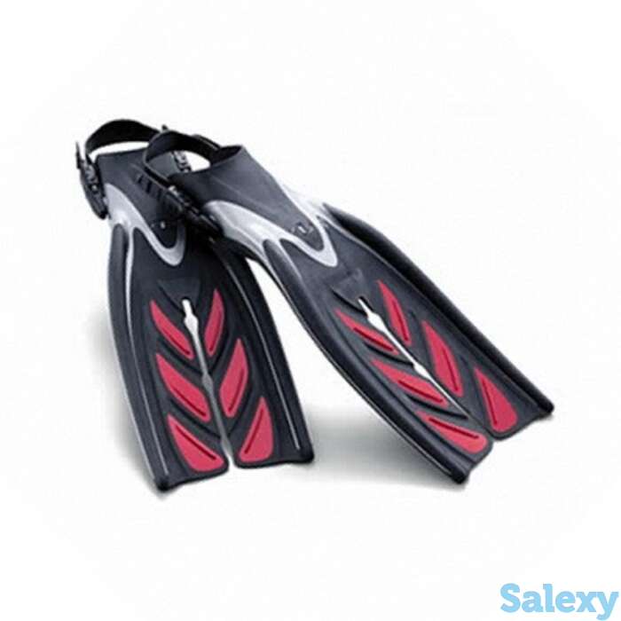 Ласты для дайвинга tusa x-pert z3 серые/ красные, фотография 1