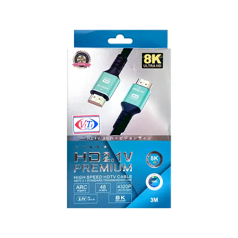 Кабель ViTi HDMI 1.5м 2.1 Оптом, фотография 4