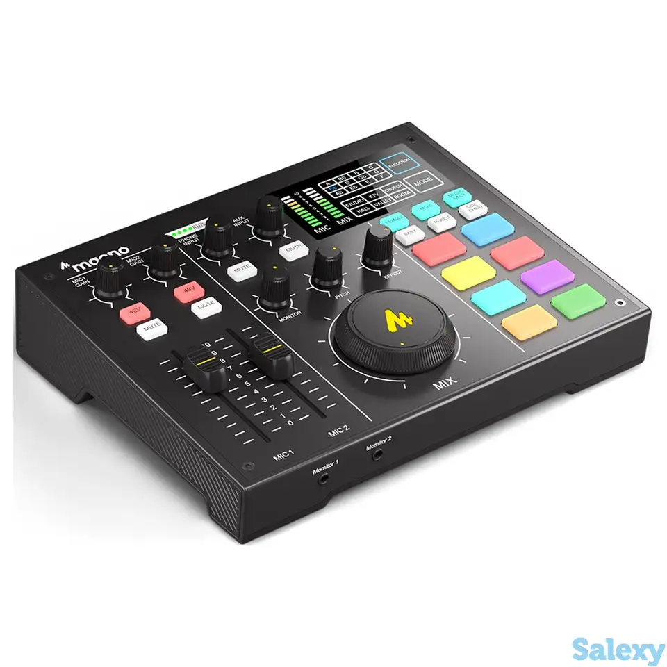 Внешняя студийная звуковая карта maono au-am100, фотография 4