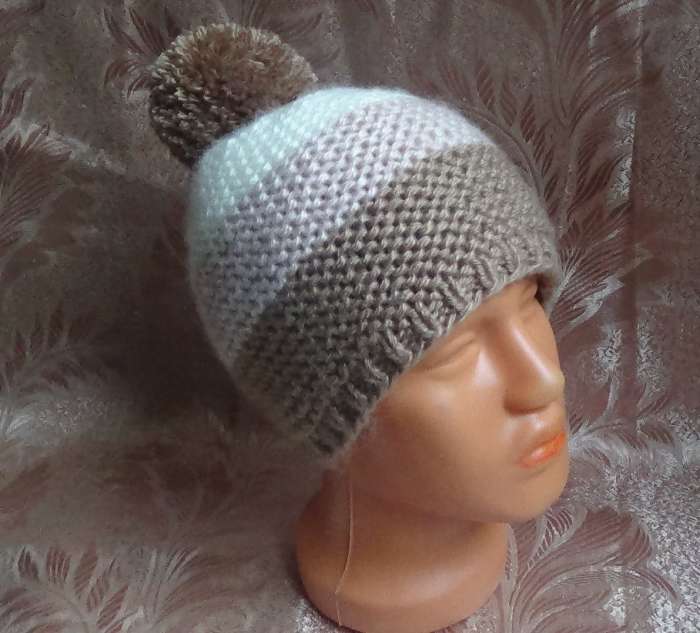 Шапки, шарфы производство вязанных изделий (сделано в Казахстане), фотография 5