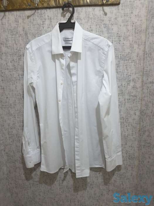 Продам Рубашку белую, классическую, GANT, размер М, фотография 1