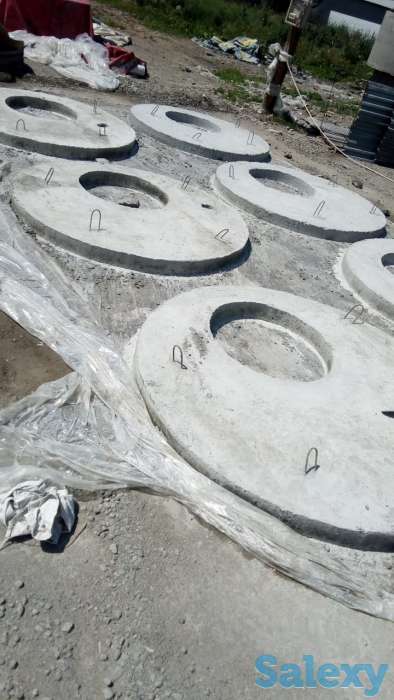 Кольца бетонные, бордюры, фотография 2