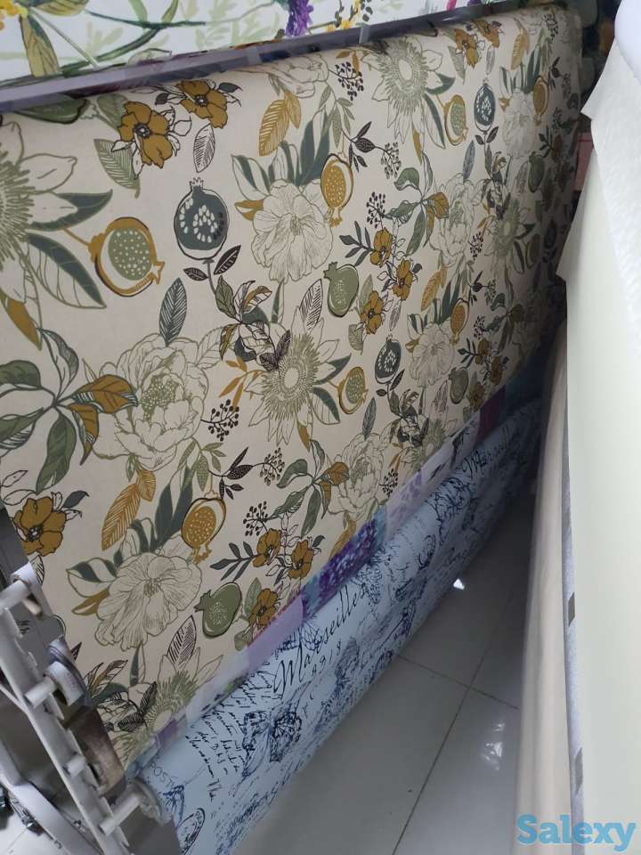 Бежевая итальянская скатерть с тефлоновым покрытием с гранатами, фотография 7