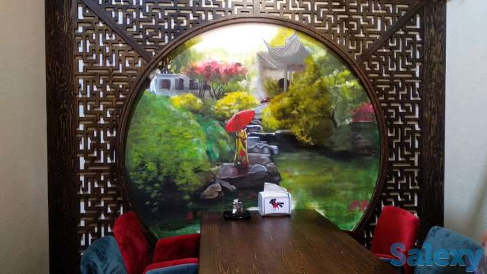 Художественная роспись стен, фотография 2