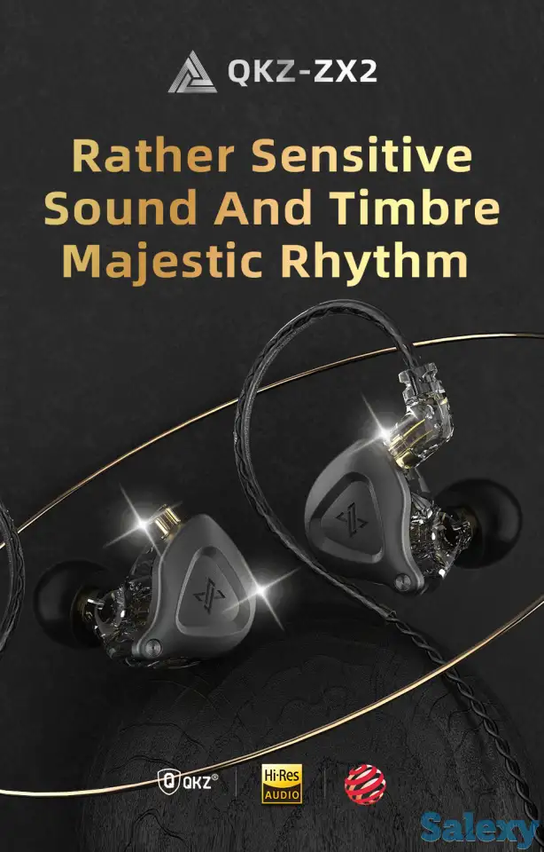 Наушники KZ ZX2 HiFi Гибридные, фотография 6