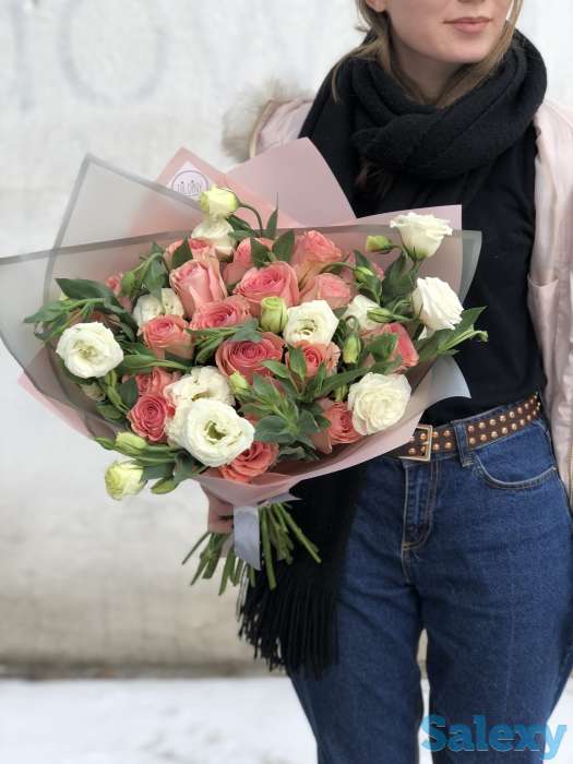 Свежие цветы. Элегантный букет Алматы. Звоните!, фотография 2