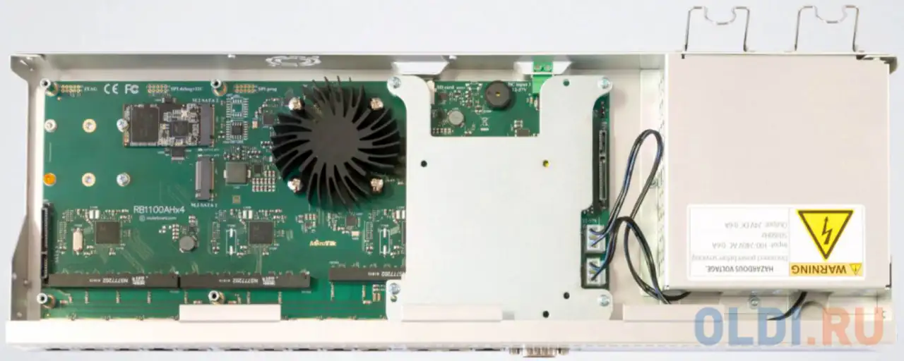 Маршрутизатор mikrotik rb1100ahx4 13x10/100/1000 mbps rb1100x4, фотография 1