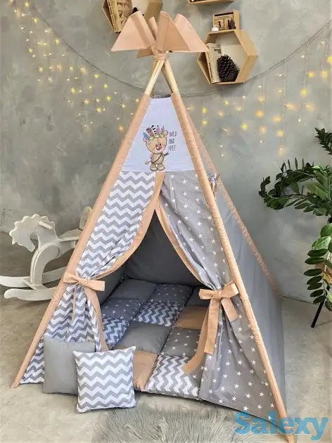 Детский  игровой домик палатка, фотография 1