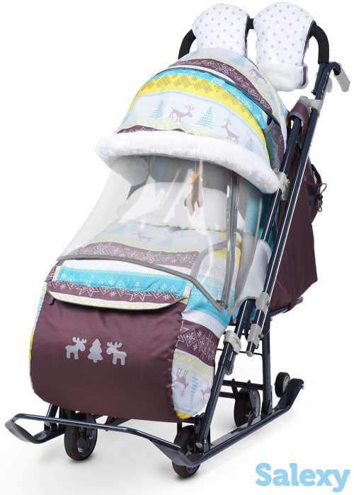 Санки-коляски Ника (Nika), Pikate, Скандинавия! В Туркестане, фотография 5