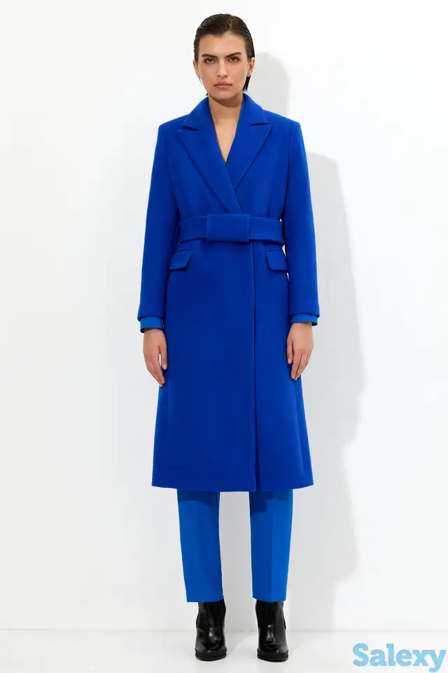 Пальто в синем оттенке vassa&co, фотография 1