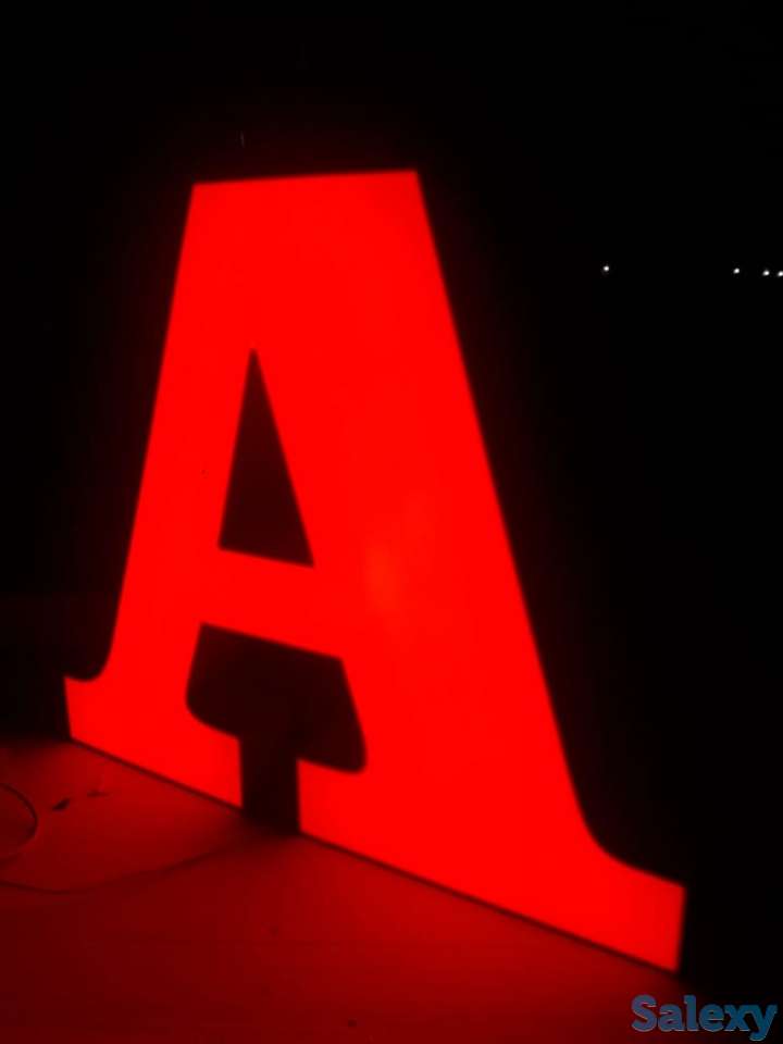 Объемные световые буквы Алматы, фотография 1