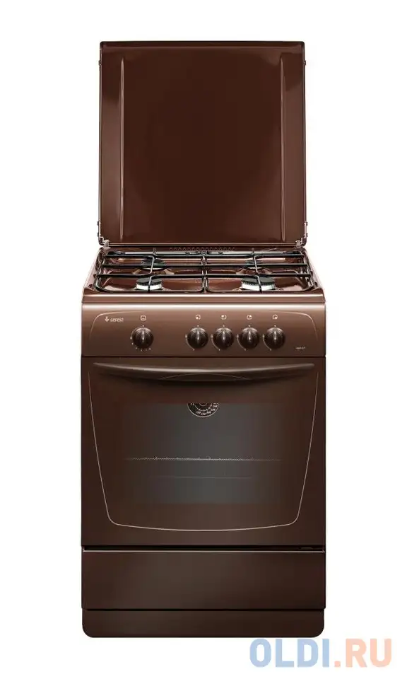 Газовая плита gefest 1200-с7 к89 коричневый, фотография 1