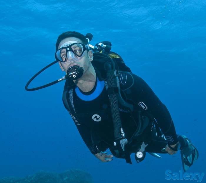 Гидрокостюм diveflex, моно, 5,5 мм, жен.,, фотография 3