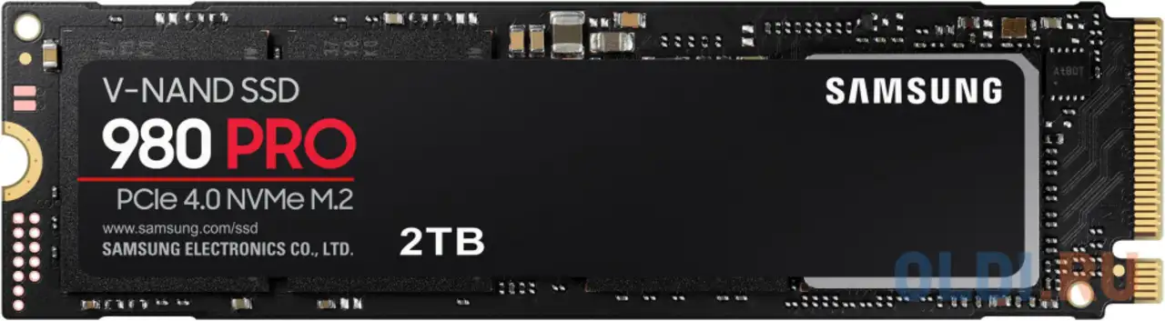 Ssd накопитель samsung 980 pro series 2 tb pci-e 4.0 х4, фотография 1