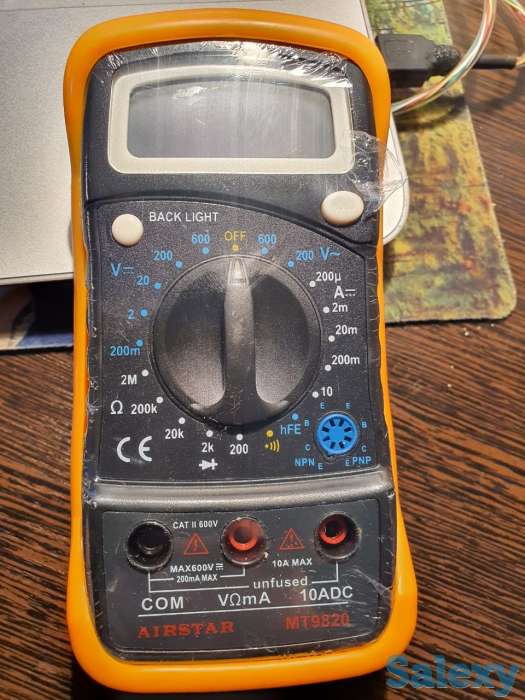 Маленький мини цифровой мультиметр MT9820 супер качество, фотография 6