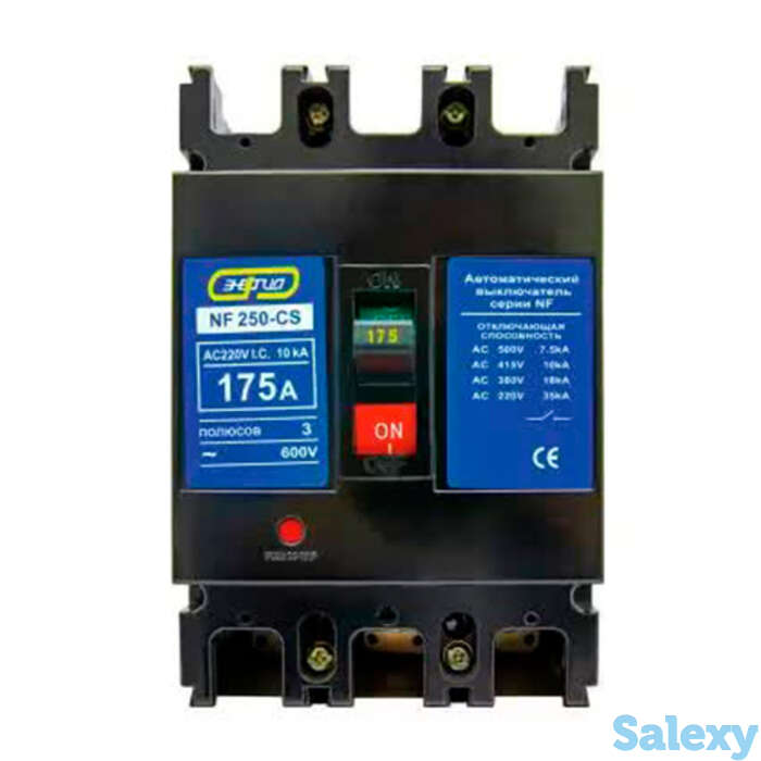 Автоматический выключатель NF250-CS 3P 175A Энергия, фотография 1