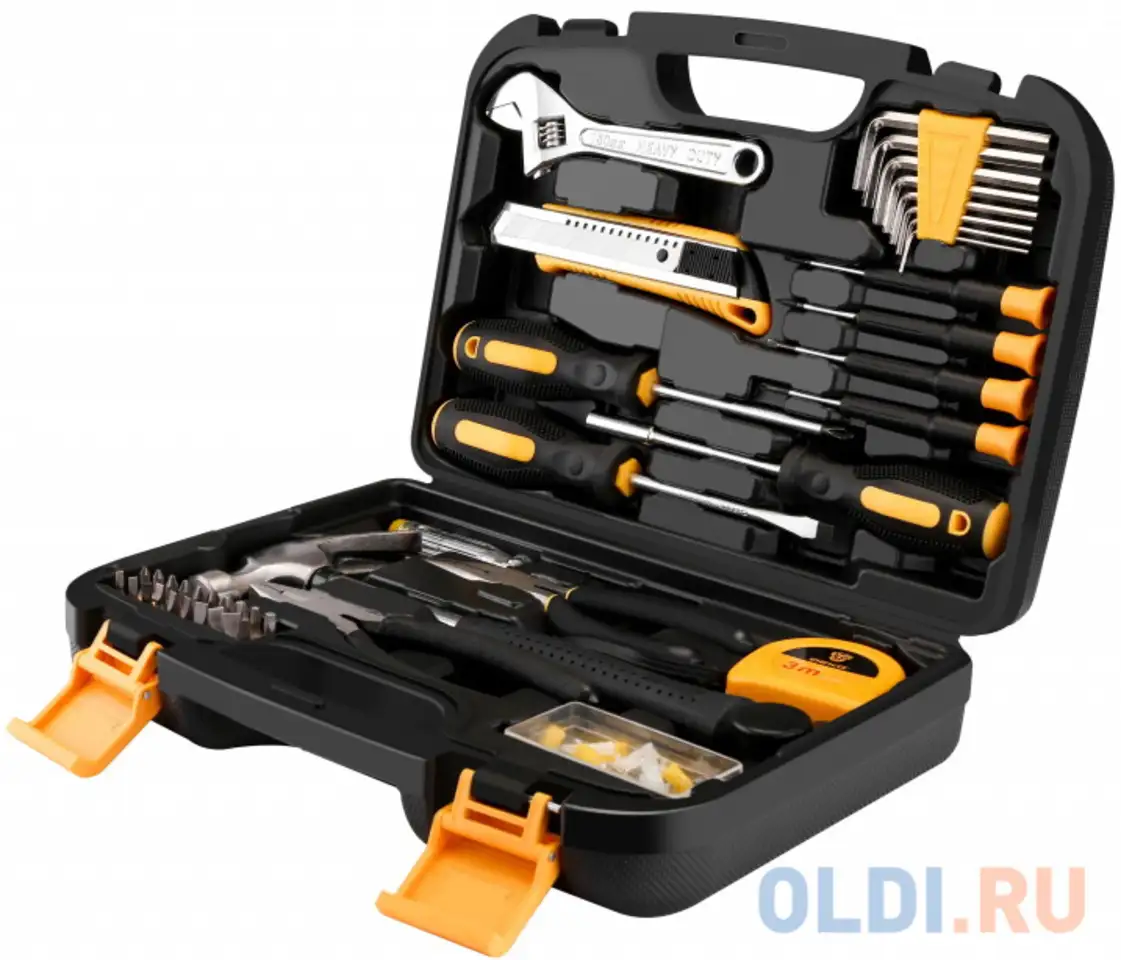 Набор инструментов deko tz100 100 предметов (жесткий кейс), фотография 1
