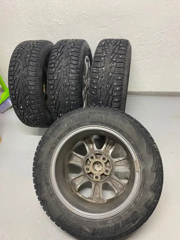 Продам зимнюю резину Cordiant Snow Cross r16 с дисками, фотография 6