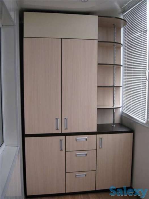 Шкаф на балкон, Гардеробные,Шкаф-купе.Делаем всё в срок, фотография 1