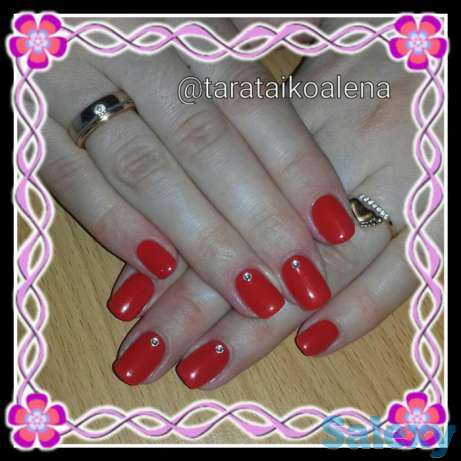 Маникюр+гель покрытие 1500тг с выездом по майкудуку, фотография 1