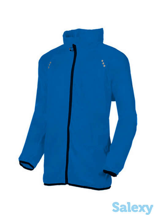 Ветровка мужская непромокаемая мембранная  mac in a sac active lite синяя, фотография 1