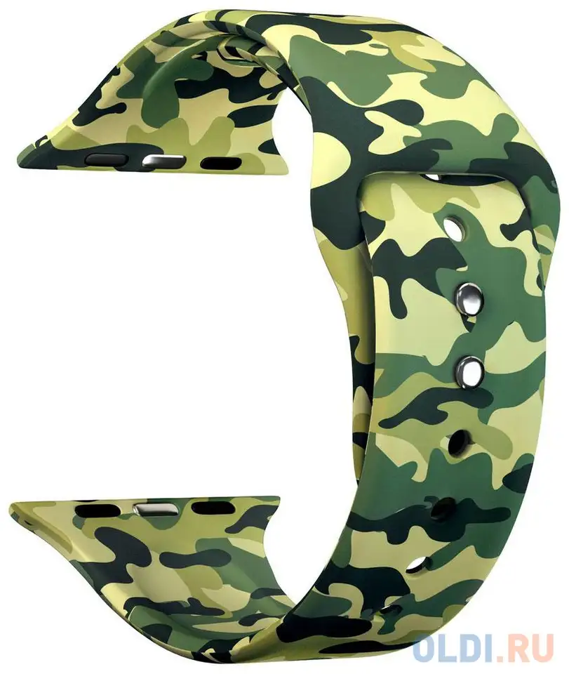 Ремешок lyambda urban для apple watch зеленый dsj-10-73a-44, фотография 1