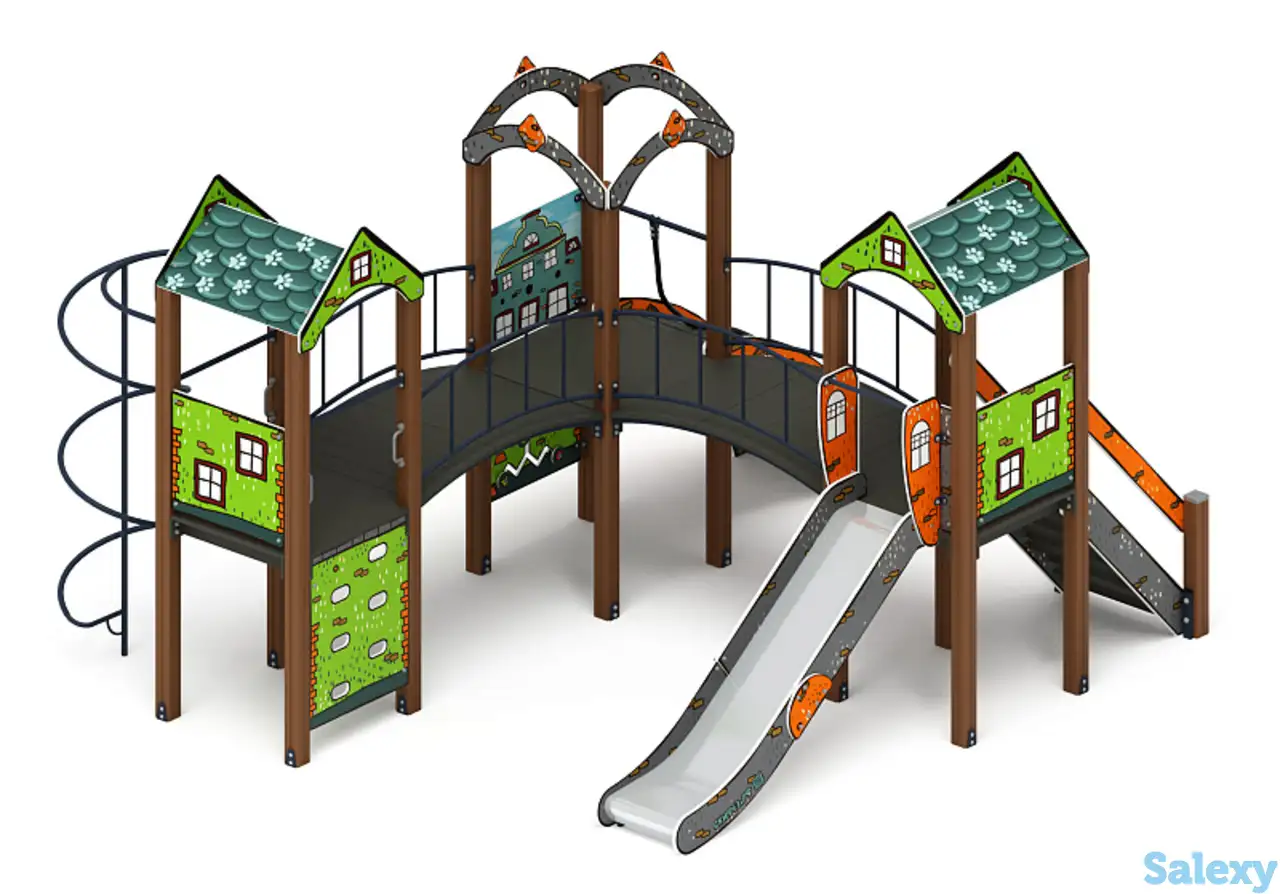 Городок (город) - дик 2.01.3.03-01 - игровой комплекс h=1200, фотография 1