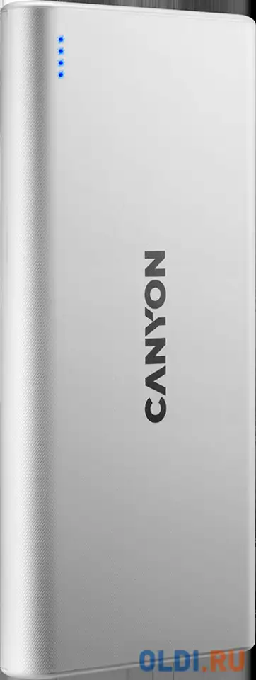 Внешний аккумулятор power bank 10000 мач canyon pb-108 белый, фотография 1