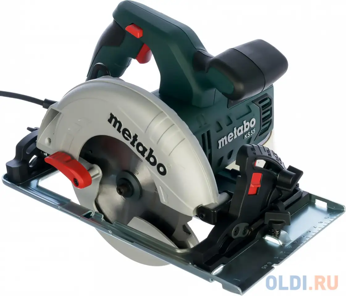 Дисковая пила metabo ks 55 1200 вт 160мм, фотография 1