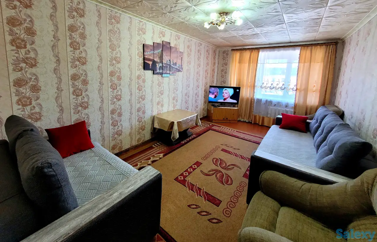 Сдам квартиру посуточно., 3й микрорайон 12дом, фотография 2