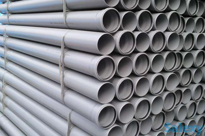 Канализационные трубы и фитинги, фотография 3