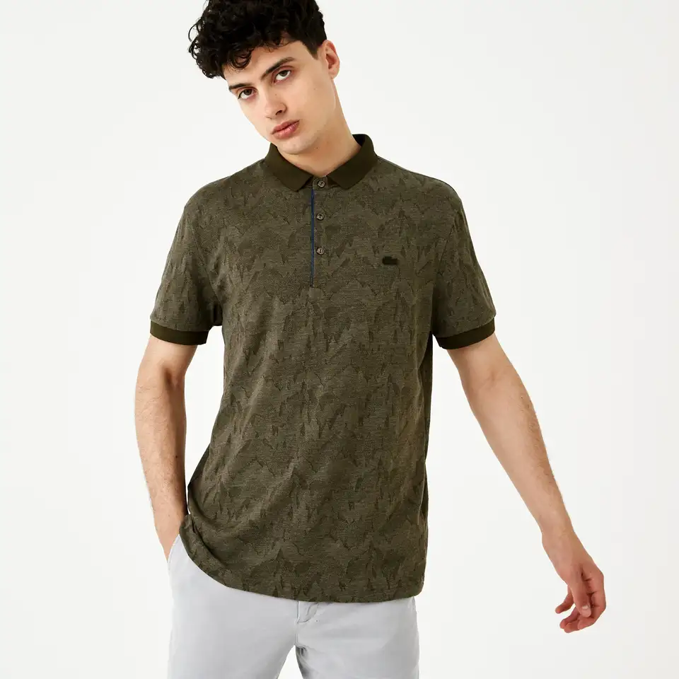 Мужское поло lacoste short sleeve, фотография 1
