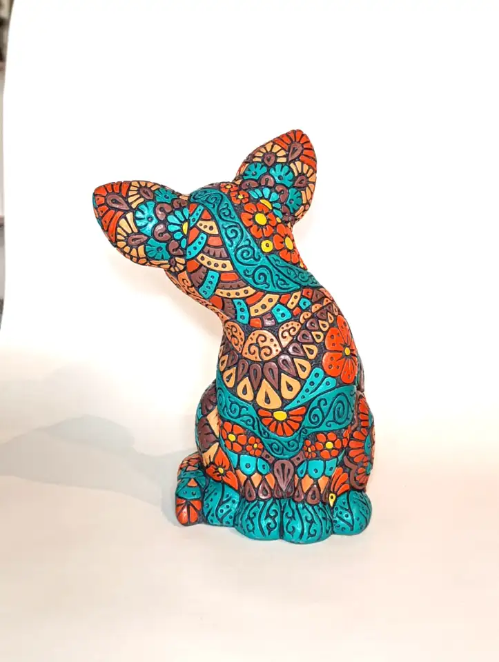 Копилка Кошка ажурная, фотография 2