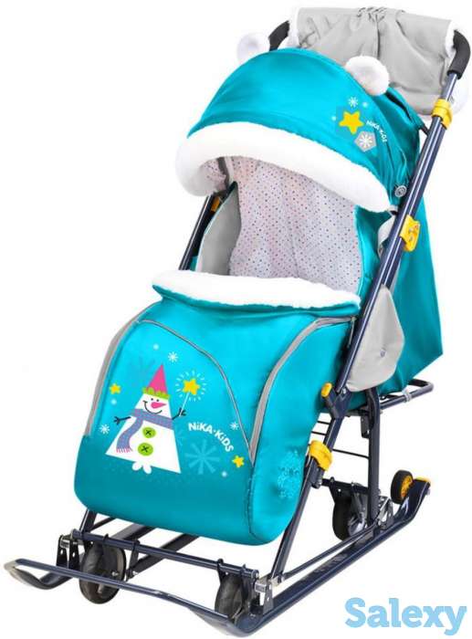 Санка коляска Nika Pikate г. Астана РАССРОЧКА КРЕДИТ, Kaspi Red, ДОСТАВКА!, фотография 8