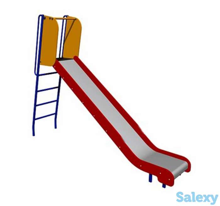 Детская металлическая  горка, фотография 1