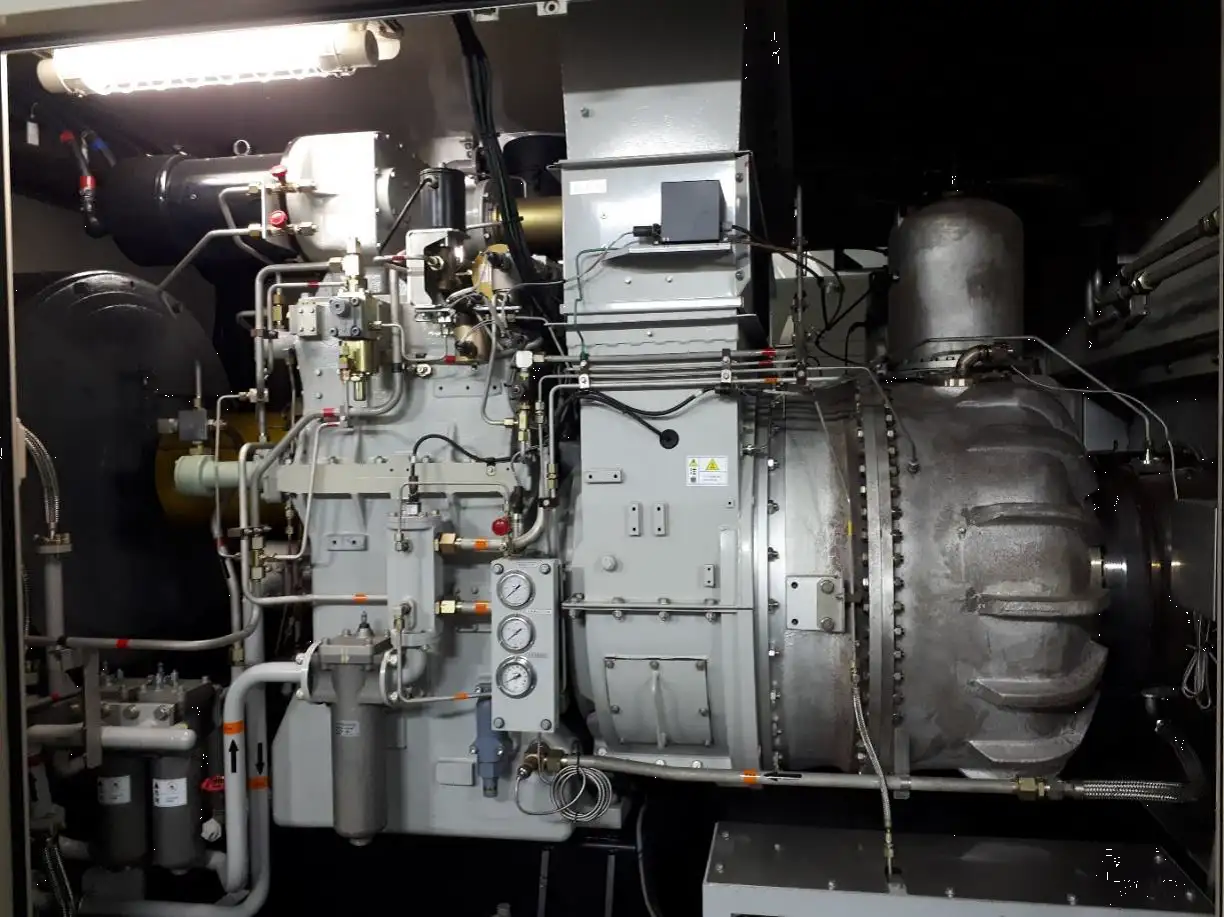 БУ газовая турбина Kawasaki 1,5 Мвт, 2006 г. в., фотография 4