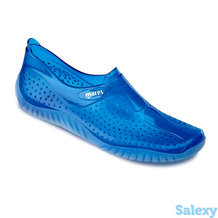 Боты пляжные cliff man цвет прозрачный /синий, фотография 1