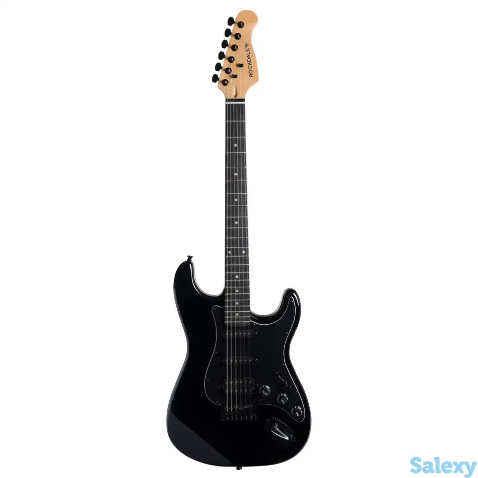 Электрогитара rockdale stars ht hss black, фотография 1