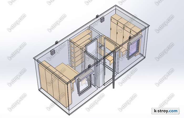 Утепленные контейнеры,контейнеры , фотография 6