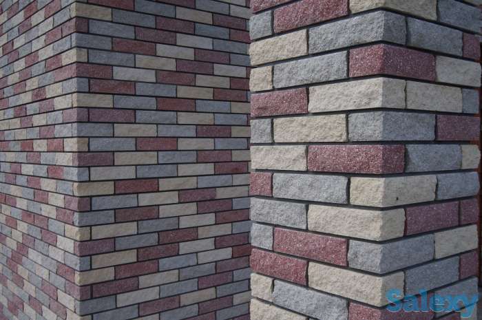 Гиперпрессованный кирпич (Колотый камень), фотография 12