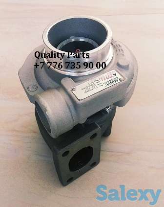 Turbocharger, турбина, Komatsu WB93R-5E0, WB97S-5E0., фотография 1