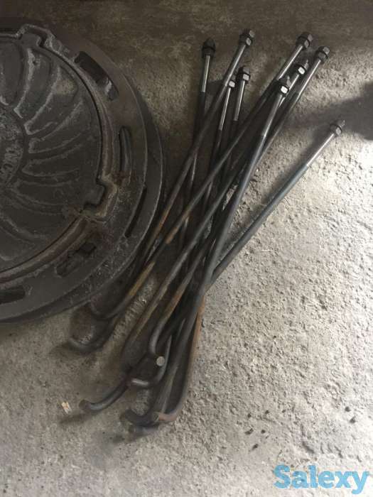 Болты фундаментные анкерные г-образные, фотография 1