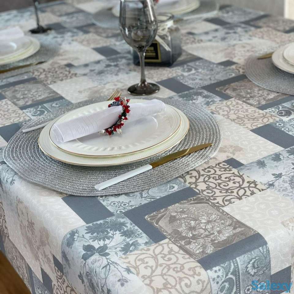 Итальянская скатерть Портофино с тефлоновым покрытием, фотография 1