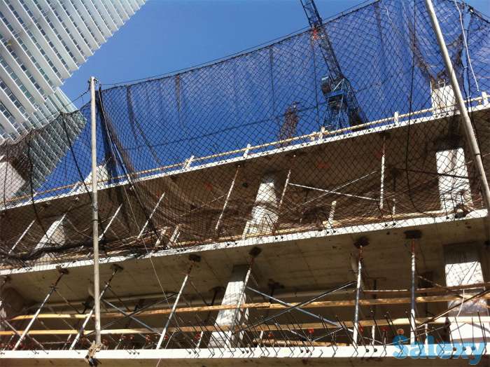 Установка защитно-улавливающих сеток, фотография 1