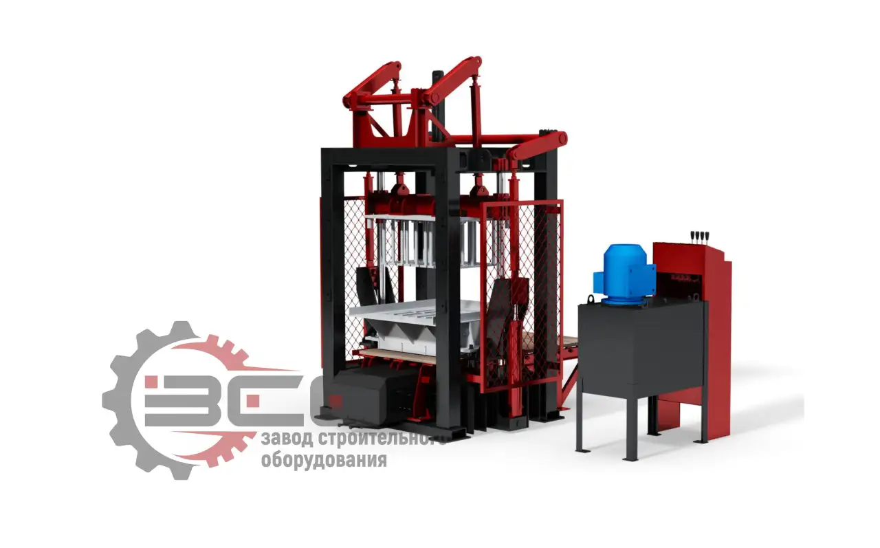 Вибропресс Гранит Старт ВПС-1 для производства плитки, блоков и арболита, фотография 4