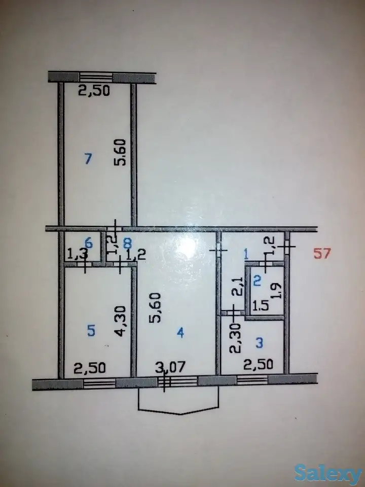 Продам 3 комнатную квартиру, Я-Гашека 17А, фотография 1