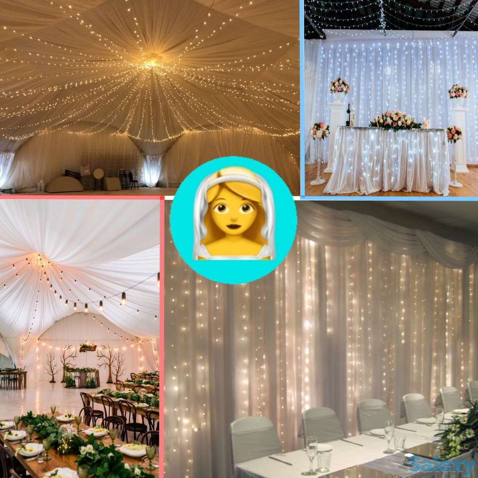 Аренда! Гирлянды в аренду на свадьбу. Красивые, яркие, эффектные, фотография 1