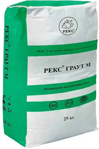 ГРАУТ М - БЕЗУСАДОЧНАЯ ЦЕМЕНТНАЯ РЕМОНТНАЯ СМЕСЬ С ВЫСОКИМИ ПОКАЗАТЕЛЯМИ ТЕКУЧЕСТИ, фотография 1