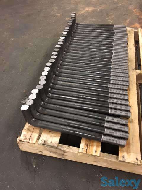 Фундаментные анкерные болты М30*1250 с загибом, фотография 2