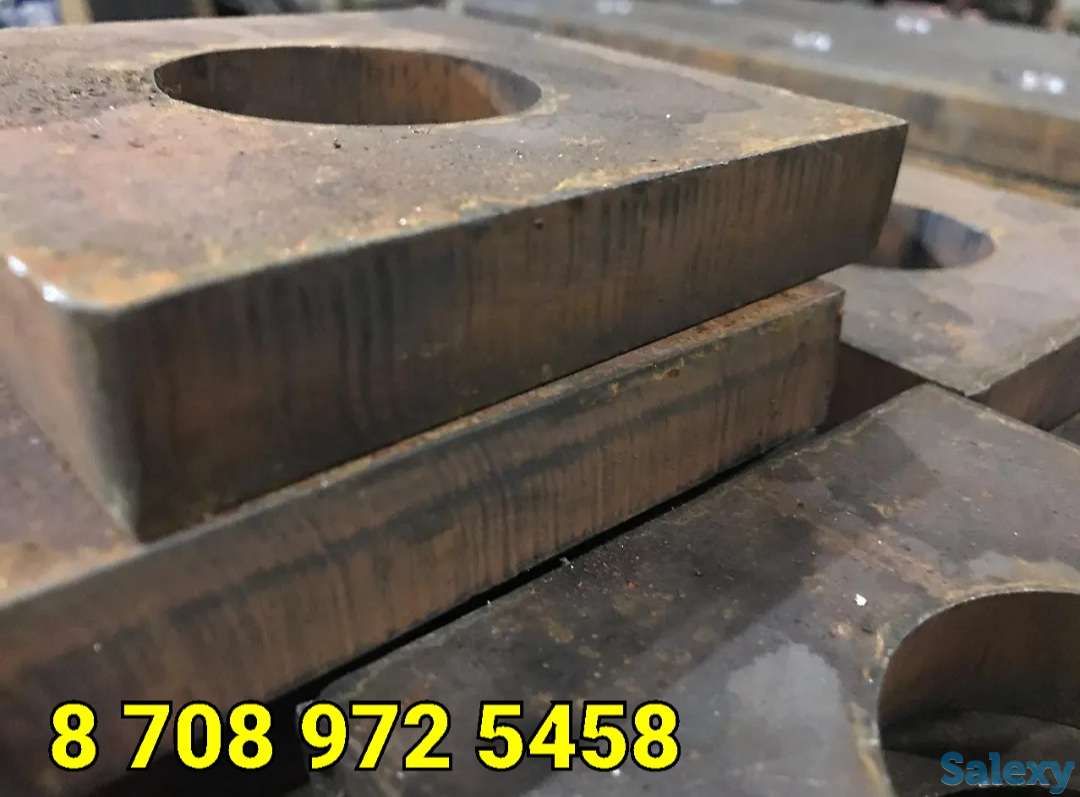 Анкерная плита  на изготовление  100х100х30, фотография 1